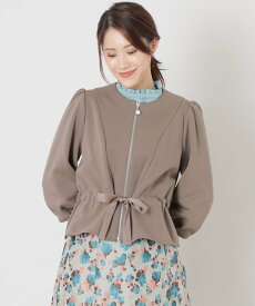 【SALE／37%OFF】TO BE CHIC ペプラム ボレロ トゥー ビー シック ファッション雑貨 マフラー・ストール・ネックウォーマー ブラウン ブラック【送料無料】