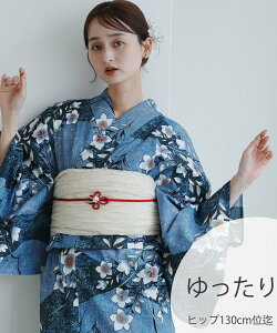 utatane utatane 浴衣3点セット 鈍青と緑の砂よろけに桔梗 3Lサイズ ウタタネ 着物・浴衣・和装小物 浴衣 ブルー【送料無料】