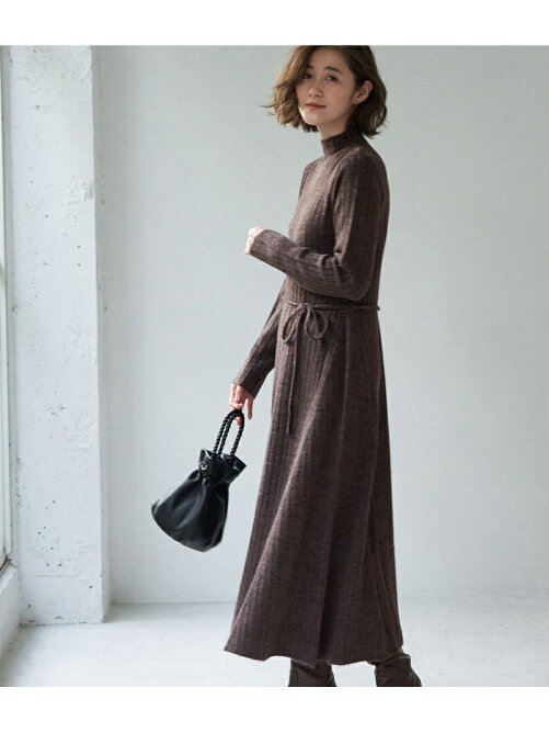 Rope Picnic 高田秋さん ロペピクニック コラボベルト付aラインニットワンピース Rakuten Fashion 楽天ファッション 旧楽天ブランドアベニュー Ca4415