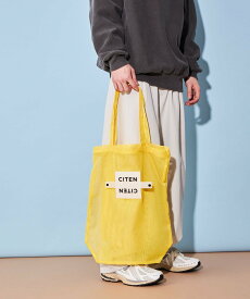 CITEN ＜CITEN＞クルクルパッチン メッシュトート シテン バッグ トートバッグ ホワイト ブラック イエロー ネイビー