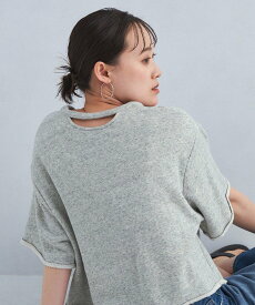 UNITED ARROWS green label relaxing 裏毛 スラッシュ プルオーバー ユナイテッドアローズ グリーンレーベルリラクシング トップス カットソー・Tシャツ グレー ホワイト ネイビー【送料無料】