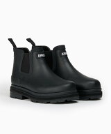 【SALE／30%OFF】AIGLE 防水 厚底 ソフトレイン ファー サイドゴアラバーブーツ / ウィンターブーツ エー…
