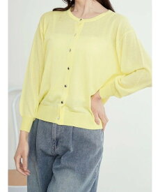 【SALE／66%OFF】Ludic Park カラークルーネックカーディガン ルディックパーク トップス カーディガン ブルー ホワイト