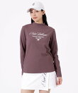 UV 長袖 モックネック プルオーバー (WOMENS)