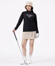 UV 長袖 モックネック プルオーバー (WOMENS)