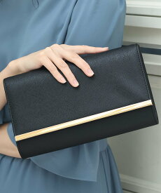 PourVous ボックス型クラッチバック結婚式オケージョン同窓会 パーティーバッグお呼ばれ プールヴー バッグ クラッチバッグ シルバー ブラック グレー