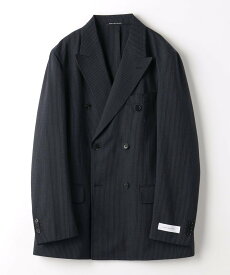 【SALE／70%OFF】UNITED ARROWS green label relaxing ピンストライプ 6B RG PKD スーツジャケット ユナイテッドアローズ アウトレット スーツ・フォーマル スーツジャケット ネイビー ブラック【送料無料】