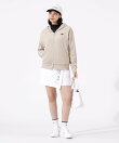 ロゴ×フラワー UV 長袖 モックネック プルオーバー (WOMENS)