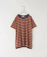 【SALE／50%OFF】LOWRYS FARM マルチボーダーミニワンピース ローリーズファーム ワンピース・ドレス ワ…
