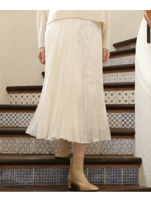 Ef De Maglie Par Ef De フラワーオパールプリーツスカート Rakuten Fashion 楽天ファッション 旧楽天ブランドアベニュー By2417