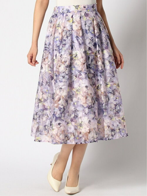 Ranan オパール加工花柄スカート Rakuten Fashion 楽天ファッション 旧楽天ブランドアベニュー Cc0417
