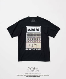 ADAM ET ROPE' HOMME 【oasis 10Culture / ADAM ET ROPE'】Artwork design TSH アダムエロペ トップス カットソー・Tシャツ ホワイト イエロー ブラウン ブラック グレー グリーン ブルー ネイビー【送料無料】
