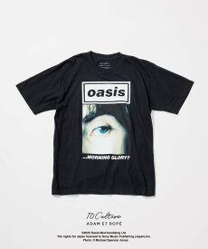 ADAM ET ROPE' HOMME 【oasis 10Culture / ADAM ET ROPE'】Artwork design TSH アダムエロペ トップス カットソー・Tシャツ ホワイト イエロー ブラウン ブラック グレー グリーン ブルー ネイビー【送料無料】