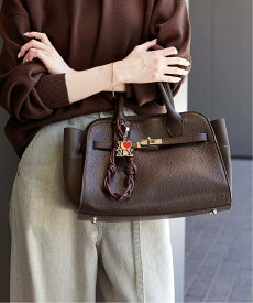 JOURNAL STANDARD 《追加》【AULENTTI/オウレンティ】バックルツキMINI BOSTON ジャーナル スタンダード バッグ ボストンバッグ ブラウン【送料無料】