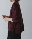 『一部WEB限定カラー』サイドスリットハイゲージプルオーバー