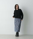 「STEVELOUR」ライトバルキーケーブルニット