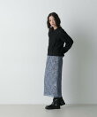 「STEVELOUR」ライトバルキーケーブルニット