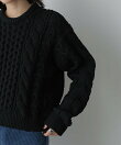 「STEVELOUR」ライトバルキーケーブルニット