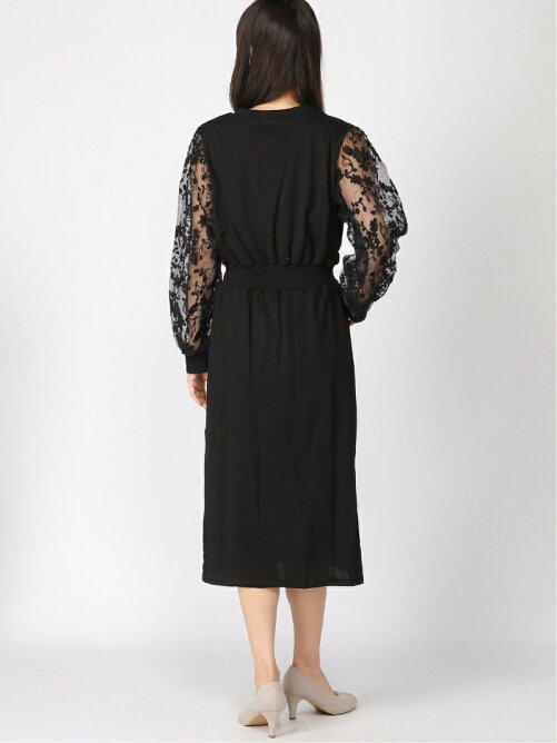 Anap Chille袖オーガンジーレース裏毛ワンピース Rakuten Fashion 楽天ファッション 旧楽天ブランドアベニュー Bq5418