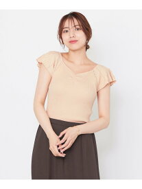 【SALE／30%OFF】Feroux 【UVカット】プリマレディ ニット フェルゥ トップス ニット ホワイト ブラック ベージュ ブラウン