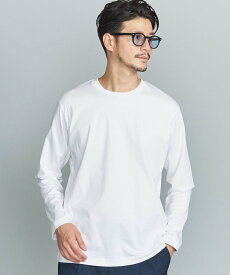 BEAUTY&YOUTH UNITED ARROWS 【WEB限定 WARDROBE SMART】NORITAKE クルーネック スマートフィット カットソー ビューティー＆ユース　ユナイテッドアローズ トップス カットソー・Tシャツ ホワイト ブラック グレー【送料無料】