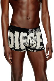 【SALE／20%OFF】DIESEL メンズ ボクサーパンツ ディーゼル インナー・ルームウェア ボクサーパンツ・トランクス ブラック レッド【送料無料】