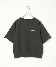 notch. Champion チャンピオン ショートスリーブスウェット ノッチ トップス カットソー・Tシャツ グレー【送料無料】