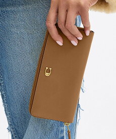 COACH 【公式】エッセンシャル スリム アコーディオン ジップ ウォレット コーチ 財布・ポーチ・ケース 財布 ブラウン【送料無料】