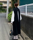 CORNERS by KR 2wayハイネックスリットニットワンピ