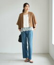 サテンレースキャミビスチェ/着丈が選べる