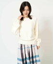 バックスリットドルマンニット