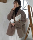 シャギーテーラーコート