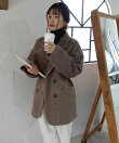 シャギーテーラーコート
