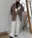 シャギーテーラーコート