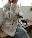 シャギーテーラーコート