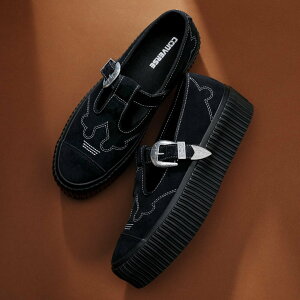 CONVERSE yCONVERSE zALL STAR LIFTED RIBTAPE T-STRAP WT OX / yRo[X zI[X^[@tebh@ue[v@TXgbv@WT@OX@@[Jbg Ro[X V[YEC Xj[J