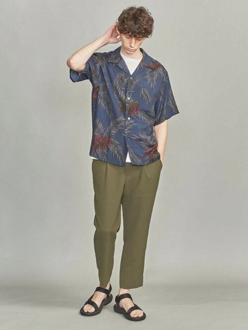 United Arrows Ltd Outlet Byダブルサテン1pワイドテーパードアンクルパンツ Rakuten Fashion 楽天ファッション 旧楽天ブランドアベニュー Ax44