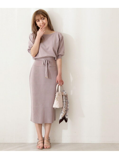 Proportion Body Dressing 美人百花 5月号掲載 サマータイトニットセットアップ Rakuten Fashion 楽天ファッション 旧楽天ブランドアベニュー Cn94