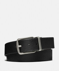 【SALE／40%OFF】COACH OUTLET 【公式】ハーネス バックル カット トゥ サイズ リバーシブル ベルト・38MM コーチ　アウトレット ファッション雑貨 ベルト ブラック【送料無料】