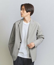 【SALE／50%OFF】BEAUTY&YOUTH UNITED ARROWS KOMATSU PACK 2ボタン リラックスシルエット ジャケット 【セットアップ対応】 ユナイテッドアローズ アウトレット ジャケット・アウター テーラードジャケット・ブレザー ネイビー グレー ベージュ【送料無料】