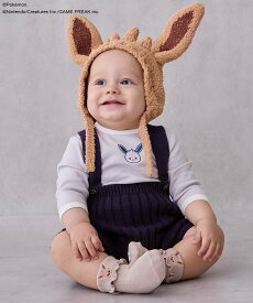 【SALE／55%OFF】petit main 【モンポケ】サス付きパンツセット ナルミヤオンライン マタニティウェア・ベビー用品 ベビートップス ホワイト グレー