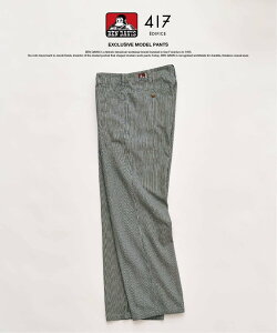 417 EDIFICE �yBEN DAVIS / �x���f�C�r�X�z417�ʒ� ORIGINAL PANTS �t�H�[�����Z�u�� �G�f�B�t�B�X �p���c ���̑��̃p���c �u���[ �l�C�r�[�y���������z