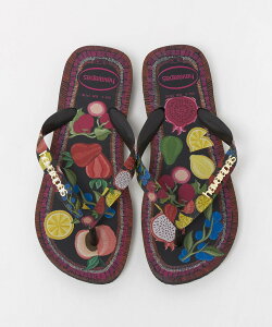 ODETTE E ODILE ��Havaianas�� top tropicalia �I�f�b�g �G �I�f�B�[�� �V���[�Y�E�C �T���_���y���������z