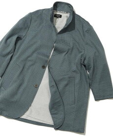 【SALE／50%OFF】MEN'S BIGI タックジャガードジャケット メンズ ビギ トップス カットソー・Tシャツ ホワイト ネイビー ブルー【送料無料】