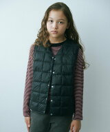 UNITED ARROWS green label relaxing ＜TAION＞ベーシック Vネックボタン インナーダウンベスト / キッズ…