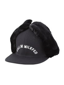 【SALE／50%OFF】MILKFED. BOA FLIGHT CAP ミルクフェド 帽子 キャップ ブラック ブラウン