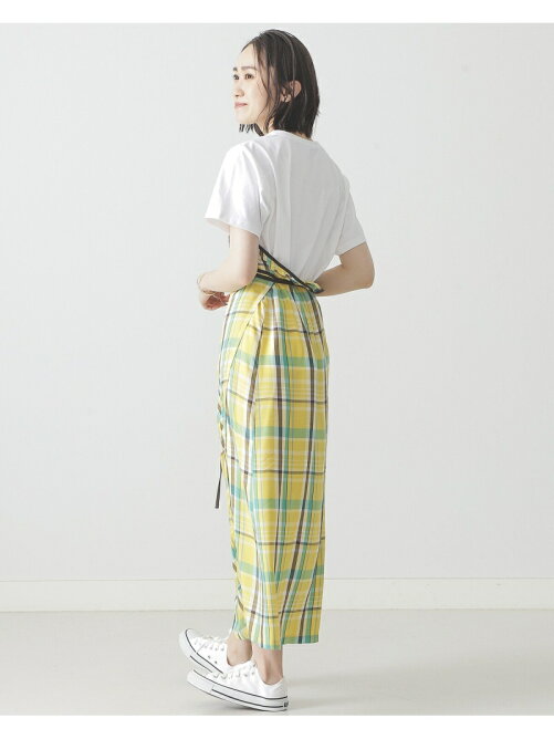 Beams Lights Beams Lights タータンチェック エプロン ワンピース Rakuten Fashion 楽天ファッション 旧楽天ブランドアベニュー Ce2422
