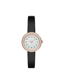【SALE／50%OFF】EMPORIO ARMANI EMPORIO ARMANI/(W)ROSA ウォッチステーションインターナショナル アクセサリー・腕時計 腕時計 ブラック【送料無料】