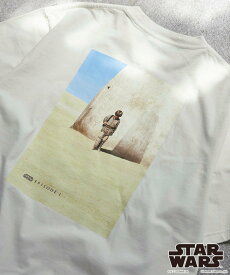 coen STAR WARS(スター・ウォーズ )/ 別注 ピグメントTシャツ コーエン トップス カットソー・Tシャツ ホワイト グレー ネイビー
