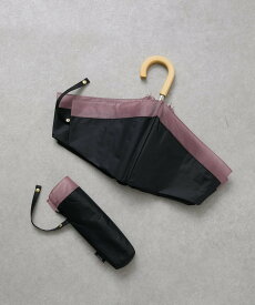 COLONY 2139 UVオーガンジーバイカラー折傘 コロニー トゥーワンスリーナイン ファッション雑貨 折りたたみ傘 ベージュ ブラック